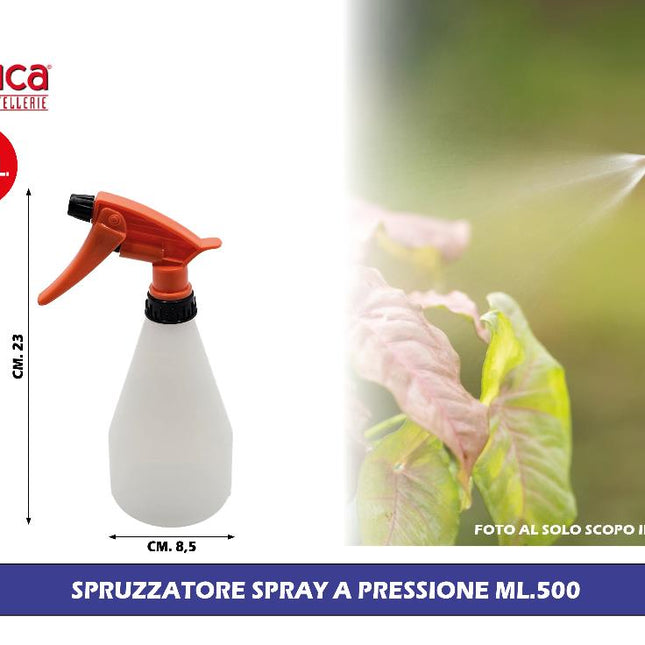SPRUZZATORE SPRAY A PRESSIONE ML.500