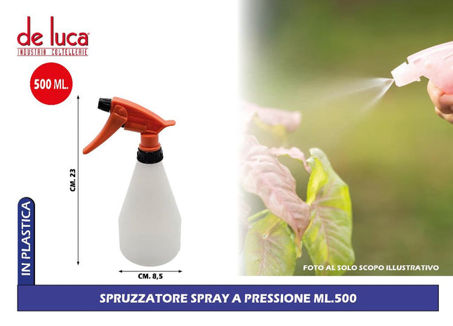 SPRUZZATORE SPRAY A PRESSIONE ML.500 De Luca Coltellerie