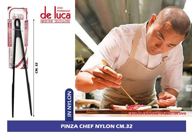 PINZA CHEF NYLON CM.32 De Luca Coltellerie