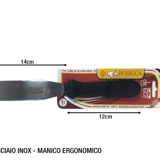 Spatola Dritta Cm.14 De Luca-8026996014977