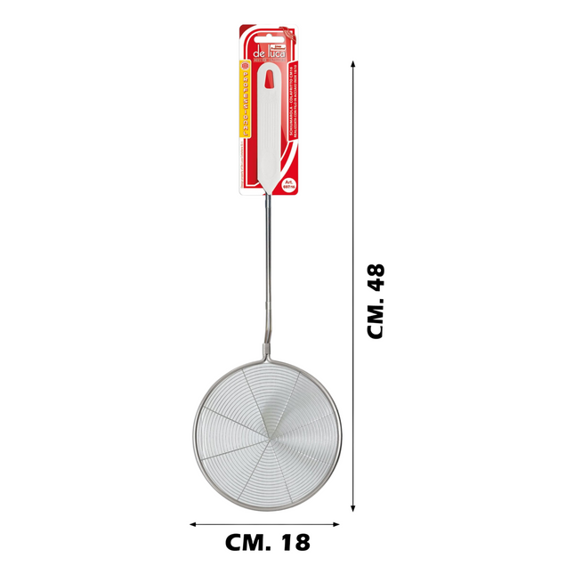 Schiumarola a Filo Colafritto in Acciaio Inox 18/10 per Cucina Professionale
