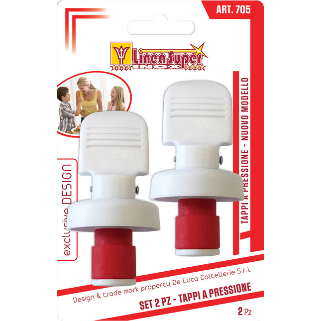 Tappi Ad Espansione Set 2 Pz. In Blister