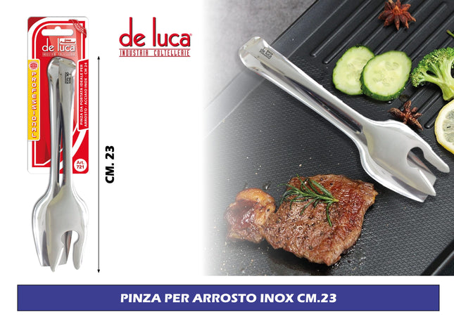 Pinza Per Arrosto Inox De Luca Coltellerie