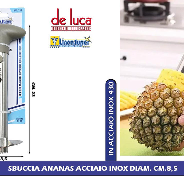 SBUCCIA ANANAS ACCIAIO INOX DIAM. CM.8,5