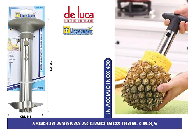 SBUCCIA ANANAS ACCIAIO INOX DIAM. CM.8,5 De Luca Coltellerie