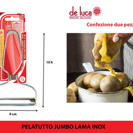 Pelatutto Jumbo Lama Inox Cm.9