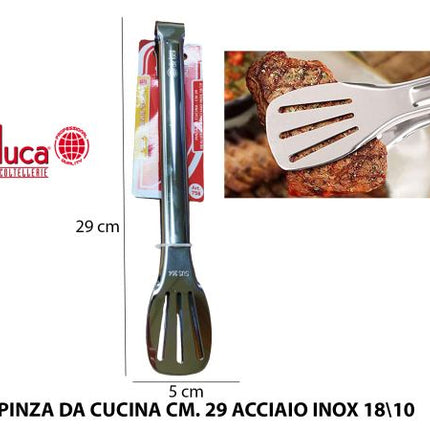 Pinza Da Cucina Cm.29 Acciaio Inox 18/10