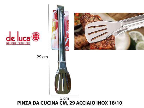 Pinza Da Cucina Cm.29 Acciaio Inox 18/10