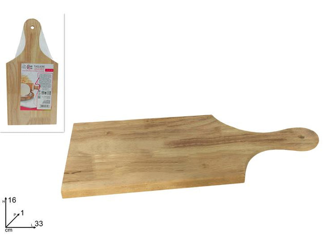 Tagliere Legno Cm.33X16X1H Due Esse
