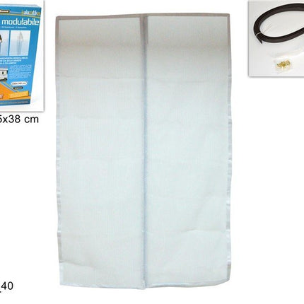 Zanzariera Magnetica WelkHOME Kalamitika | Tenda Auto-Chiudente per Porte e Balconi | Montaggio in 3 Minuti Senza Fori | Tessuto Bianco Alta Luce (120x220 cm / 140x230 cm) 140x230 cm Due Esse
