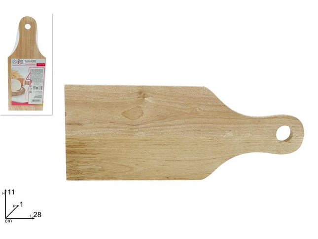 Tagliere Legno Cm.28X11X1H Due Esse