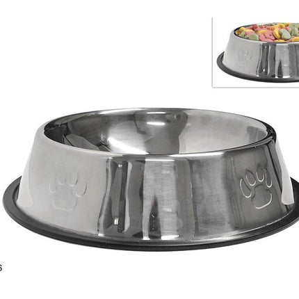 CIOTOLA X CANI/GATTI ACCIAIO CM.22-26 Ø 26 cm Due Esse