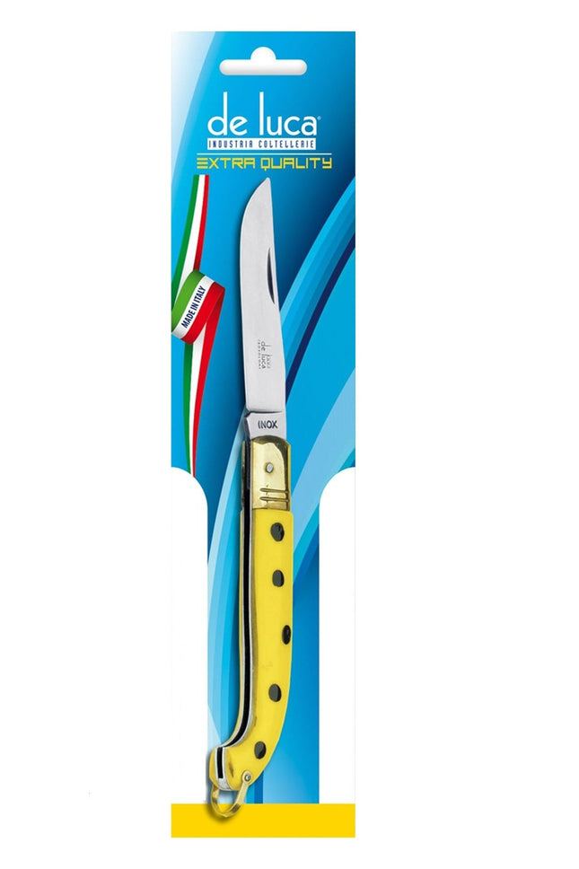 Coltello Zuavo in Acciaio Temperato E Inox di Alta Qualità per Uso Variato 15 cm De Luca Coltellerie
