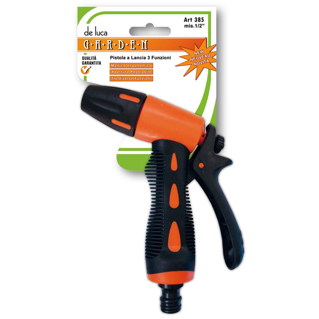 Pistola Irrigazione Universale Tubo Giardino Multifunzione | De Luca De Luca Coltellerie