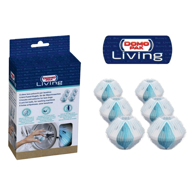 Palle Levapelucchi Set 6 Pz. Per Lavatrice