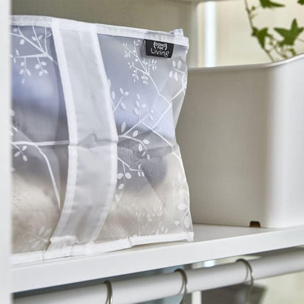 Custodia Organizer Elegante Con Cerniera Per Armadio, Tessuto Resistente E Grande Capacità