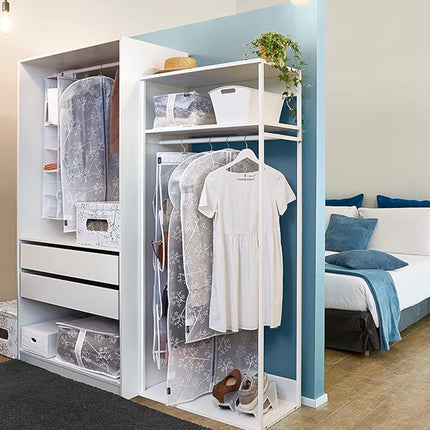 Custodia Organizer Elegante Con Cerniera Per Armadio, Tessuto Resistente E Grande Capacità