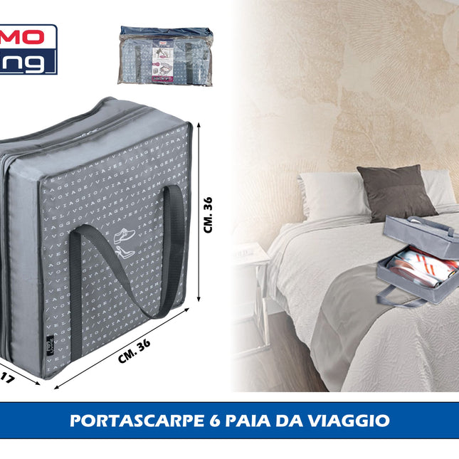 Portascarpe 6 Paia Da Viaggio