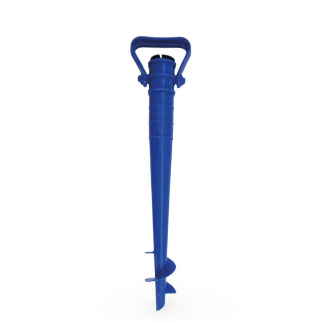 Picchetto a Vite per Ombrellone da Spiaggia – 43 cm, Ancoraggio Elicoidale in Plastica UV | Stabile anche con Vento Due Esse