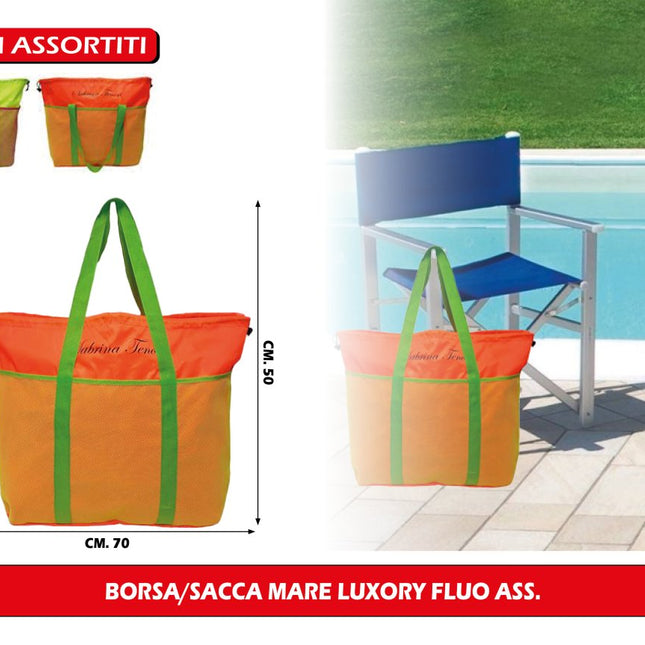 BORSA/SACCA MARE LUXORY FLUO ASS. Due Esse