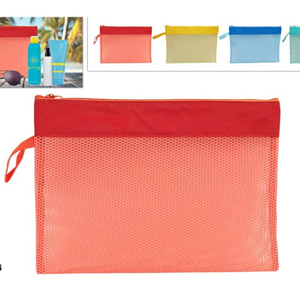 Borsello Beauty Colorato Cm.34X24 Oxford Retinato 4 Col. Ass. Due Esse