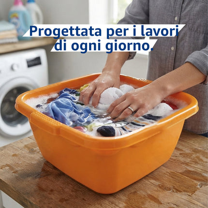 Bacinella Vulcano Quadra – 3 Misure e Diversi Colori, Made in Italy! Duplast