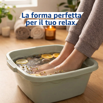 Bacinella Vulcano Quadra – 3 Misure e Diversi Colori, Made in Italy! Duplast