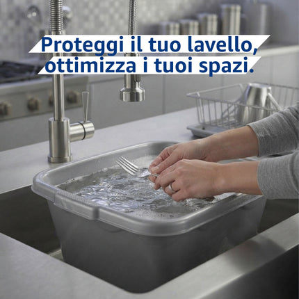 Bacinella Vulcano Quadra – 3 Misure e Diversi Colori, Made in Italy! Duplast