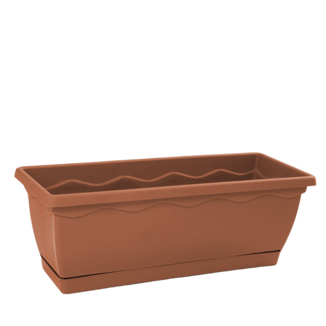 Duplast Balconetta Vulcano Con Vassoio Raccogligocce, Dimensioni Varie, Design Funzionale 40x20x16h cm Duplast