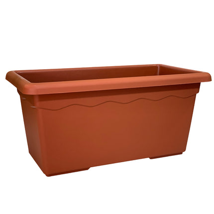 Duplast Fioriera Vulcano Colore Terracotta Misure 60/80/100 cm Made in Italy Duplast