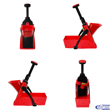 Mandolina Samurai Originale Inox + Taglio Verticale + Sicurezza Totale Arca