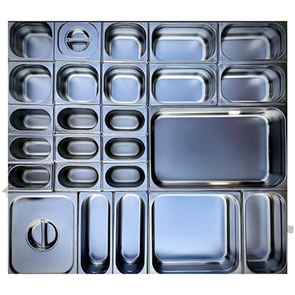 Comas Doppio Fondo Gastronorm Gn 1/1 Forato In Acciaio Inox 53X32.5 Cm