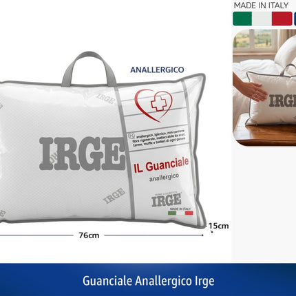Cuscino Guanciale Anallergico Irge