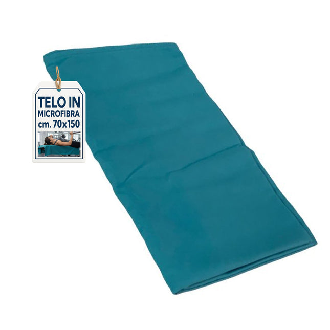 IRGE Telo Doccia/Fitness Microfibra 70x150 cm con Sacchetto a Rete Irge
