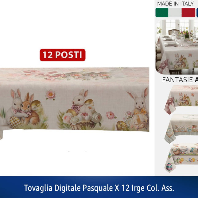 TOVAGLIA DIGITALE PASQUALE X 12 IRGE COL. ASS. EM. CR.
