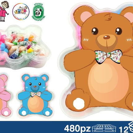 Plastilina Forma Orso Cm.18X16 Cf.24 Pz. + 12 Formine EOL Distribuzione