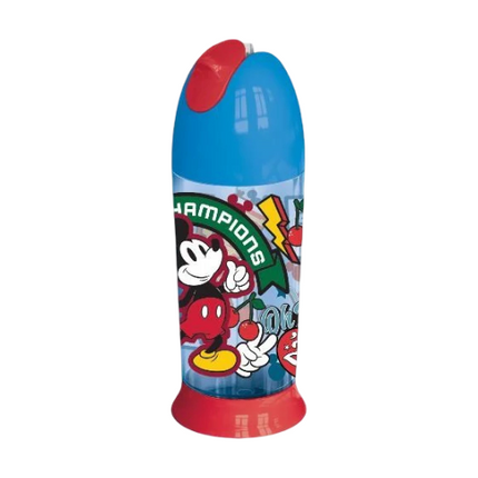 Borraccia Sport Space 280 ml per Bambini – Chiusura Sicura, Leggera, con Fantasie Pokemon, Stitch, Mickey, Minnie, Spiderman EOL Distribuzione