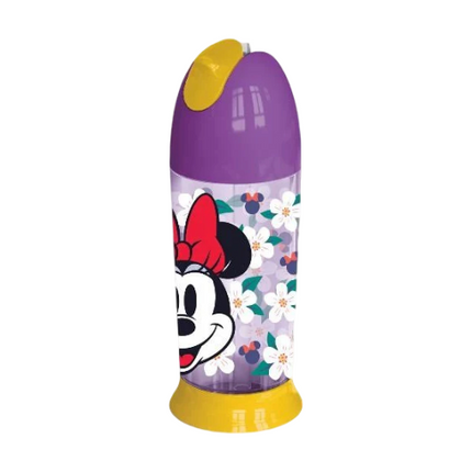 Borraccia Sport Space 280 ml per Bambini – Chiusura Sicura, Leggera, con Fantasie Pokemon, Stitch, Mickey, Minnie, Spiderman EOL Distribuzione