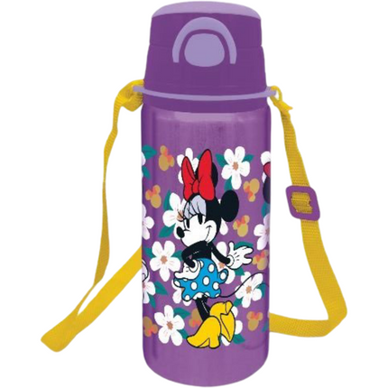 BORRACCIA ALLUMINIO CON TRACOLLA ML.730 DIVERSE FANTASIE CARTONI ANIMATI Minnie EOL Distribuzione