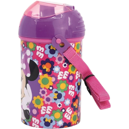 BORRACCIA CON TRACOLLA ML.450 DIVERSE FANTASIE CARTONI ANIMATI Minnie EOL Distribuzione