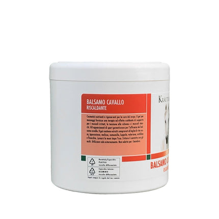 Kräuterhof Gel Naturale per Dolori Muscolari Articolari, Balsamo Cavallo per Uso Umano, 250 ml / 500 ml, Effetto Riscaldante, con Estratti Vegetali Kräuterhof