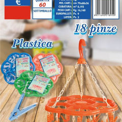 Stendibiancheria Smerlato 18 Molle-8011690218950