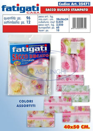 Sacco Bucato Stampato 40X50Cm-8011690254712