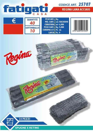 Lana Acciaio Rotolo Regina 24-8011690257072