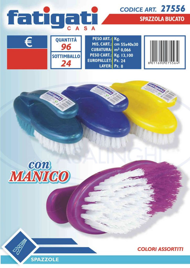 SPAZZOLA BUCATO CON MANICO Fatigati