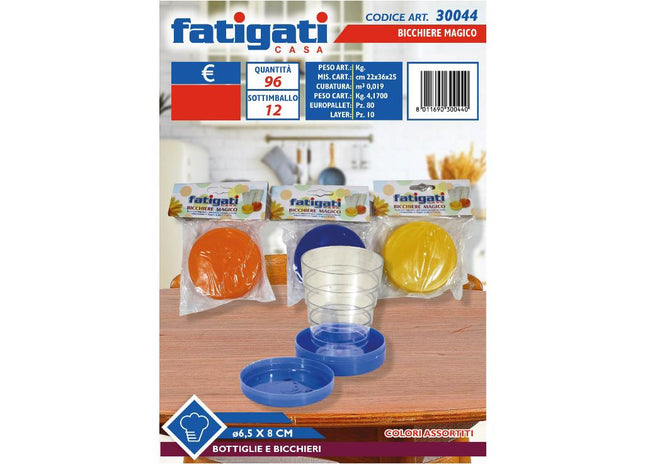BICCHIERE MAGICO CM.6,5X8h Fatigati