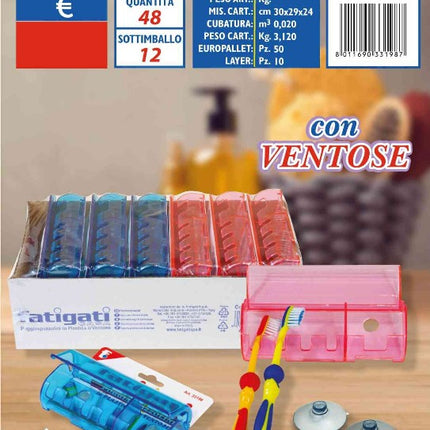 POGGIASPAZZOLINI PLASTICA CON VENTOSA Fatigati