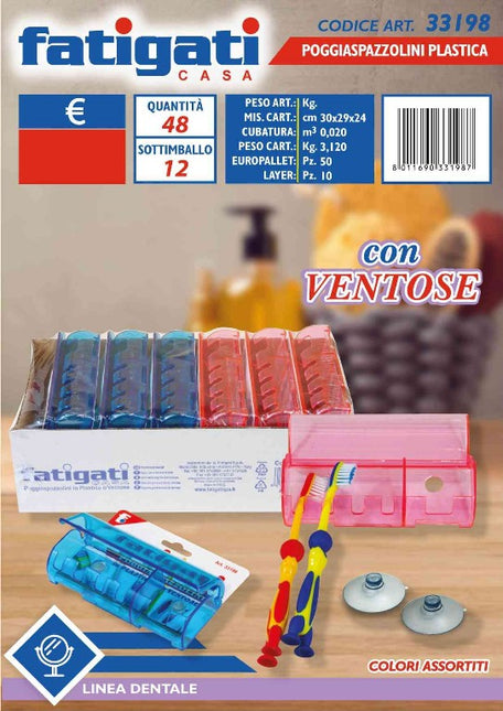 POGGIASPAZZOLINI PLASTICA CON VENTOSA Fatigati