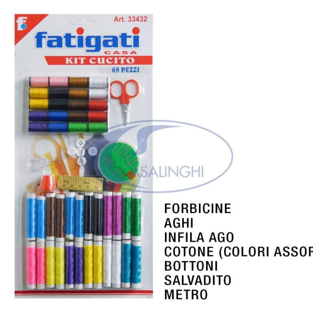 KIT CUCITO 69 PEZZI