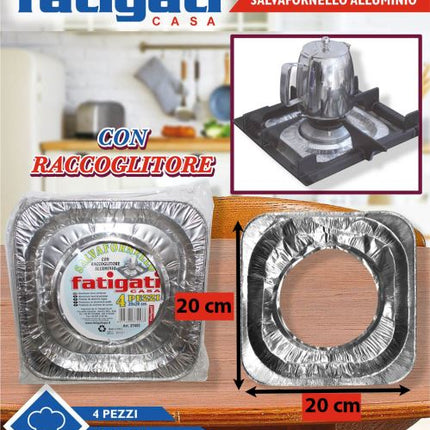 Slavafornello Alluminio Con Raccoglitore